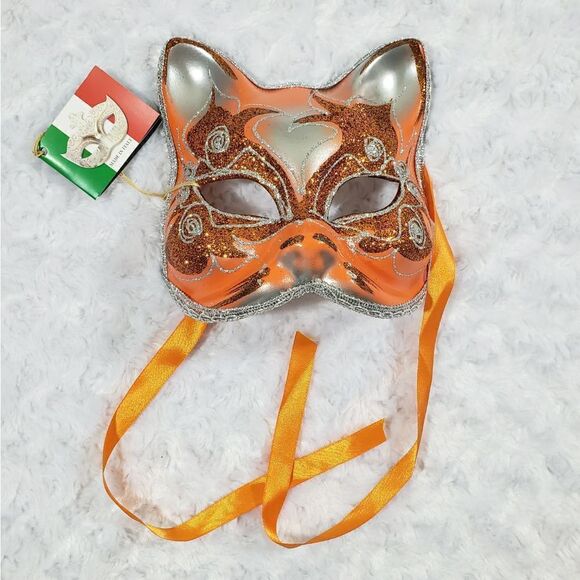 Masquerade mask hand crafted in Italy - Picture 1 of 9